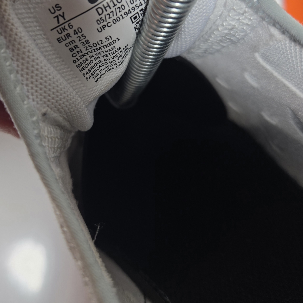 Nike Air Max 270 Women’s Sneakers — White, Gray, Black, Orange Accents - Picture 13 of 13